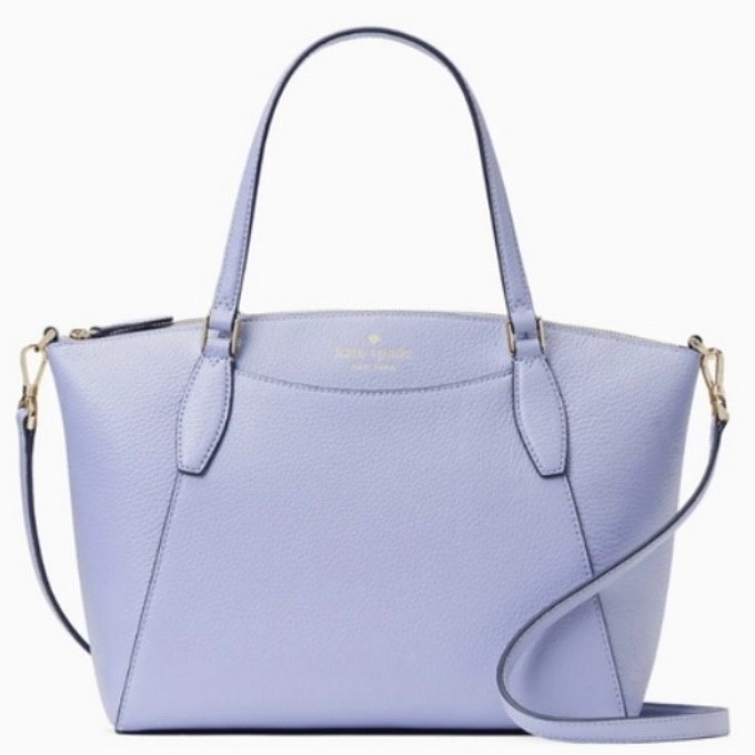 Nwt Kate Spade Monica Satchel In Viola Flow (Violet)